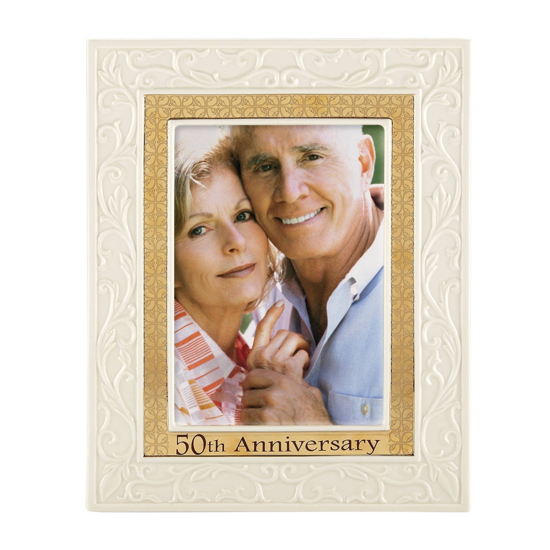 Portrait Gallery 50th Anniversary Picture Frame Lenox