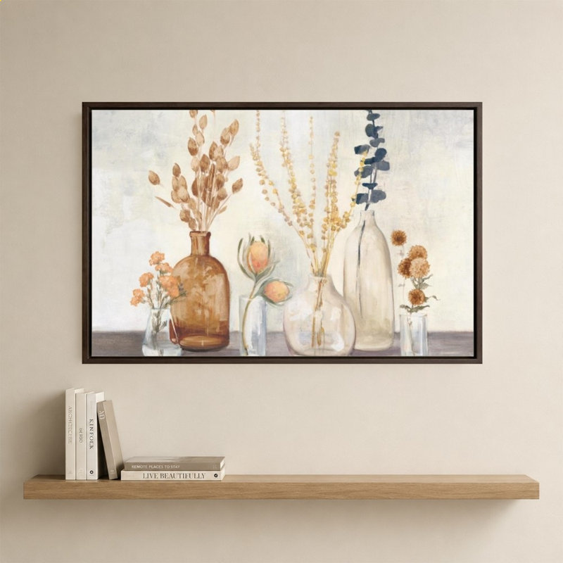 «Autumn Greenhouse I Amber» par Julia Purinton - Impression sur toile