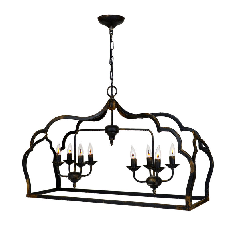 Jennet 8 - Light Pendant, Black