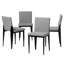 Ensemble de chaises de salle à manger 4 pièces Arne Baxton Studio Bishop Industriall-388450179