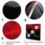 Abstrait contemplatif rouge et noir - impression-88520059-88520064
