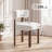 Modern Upholstered Solid Wood Dining Chair with Wide Seat-105782666
