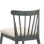 Chaise d'intérieur, chaise d'appoint de salle à manger rustique 2 pièces, chaise à cadre en bois pour l'intérieur