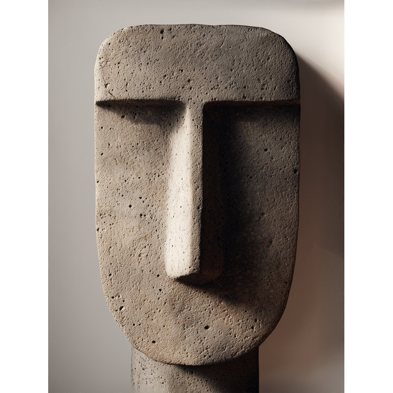 Cycladic Guardian, 40" H x 53" W