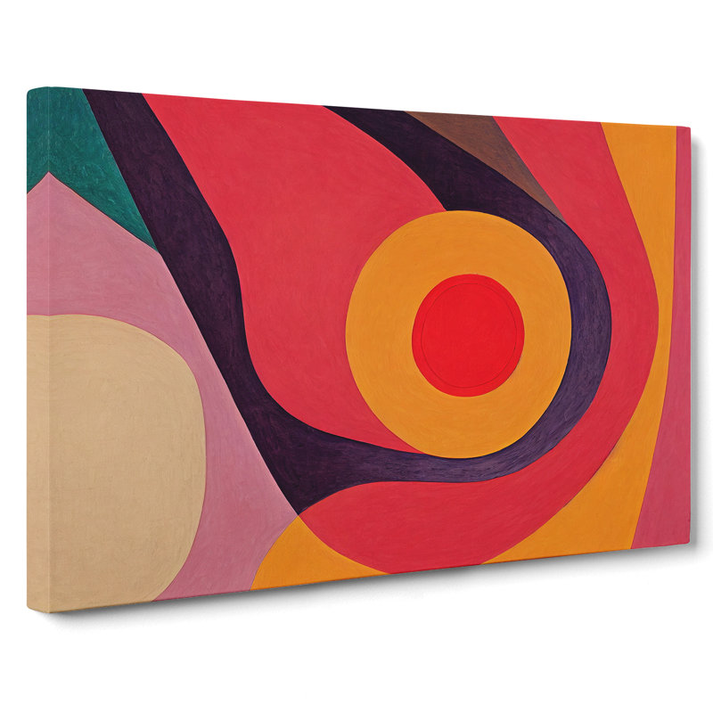 Marvellous Modern Abstract - Wrapped Canvas Print, 40cm H x 60cm W x 3cm D