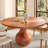Round Solid Wood Dining Table With 4 Chairs-1897203485-1897203487