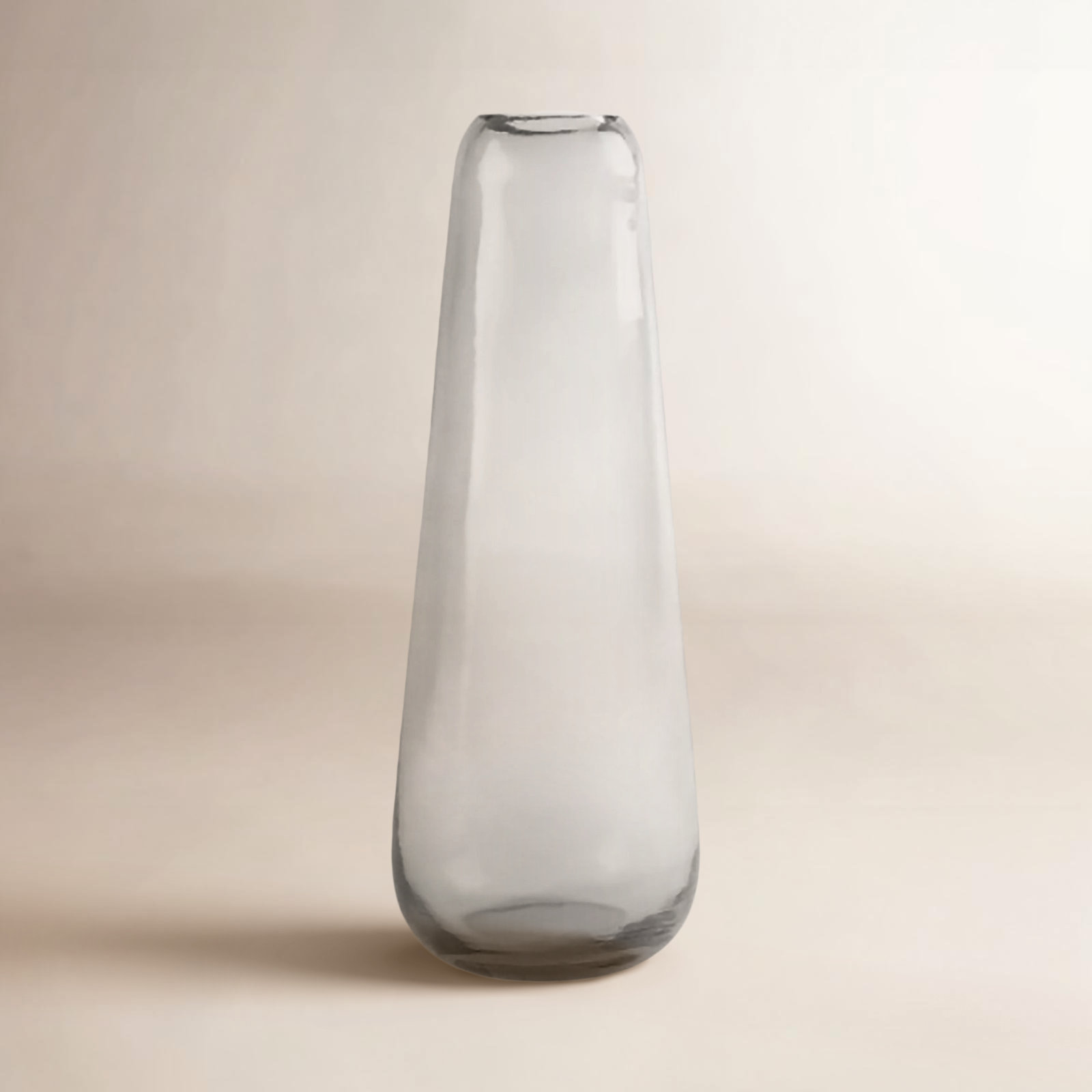 Aurora 9'' Glass Table Vase, Clear