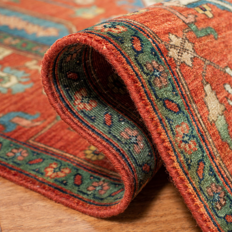 Ralph Lauren Gawsworth Wool, Cotton Oriental Rug, Rectangle 2' x 3'
