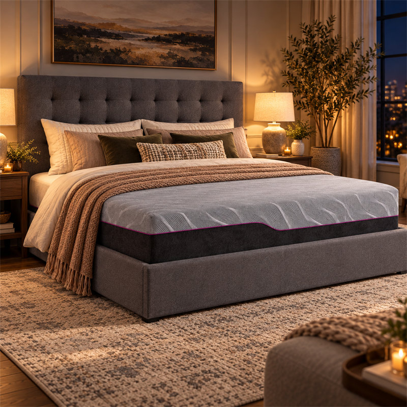 Medium Memory Foam, Très grand lit