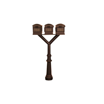 Penfield 72.375'' H Flute Multi-Mount Post