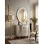 Oval Metal Wall Mirror
