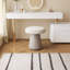 Tabouret de coiffeuse, coussin moelleux, beige