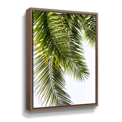 «Palm Leaves» par Lexie Greer, impression sur toile