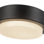 Bailey 5-in Black dimmable LED Outdoor Ceiling Light