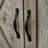 Cloquet 31.5" Farmhouse Barn Door Sideboard Buffet Storage Cabinet Coffee Bar-1535951143