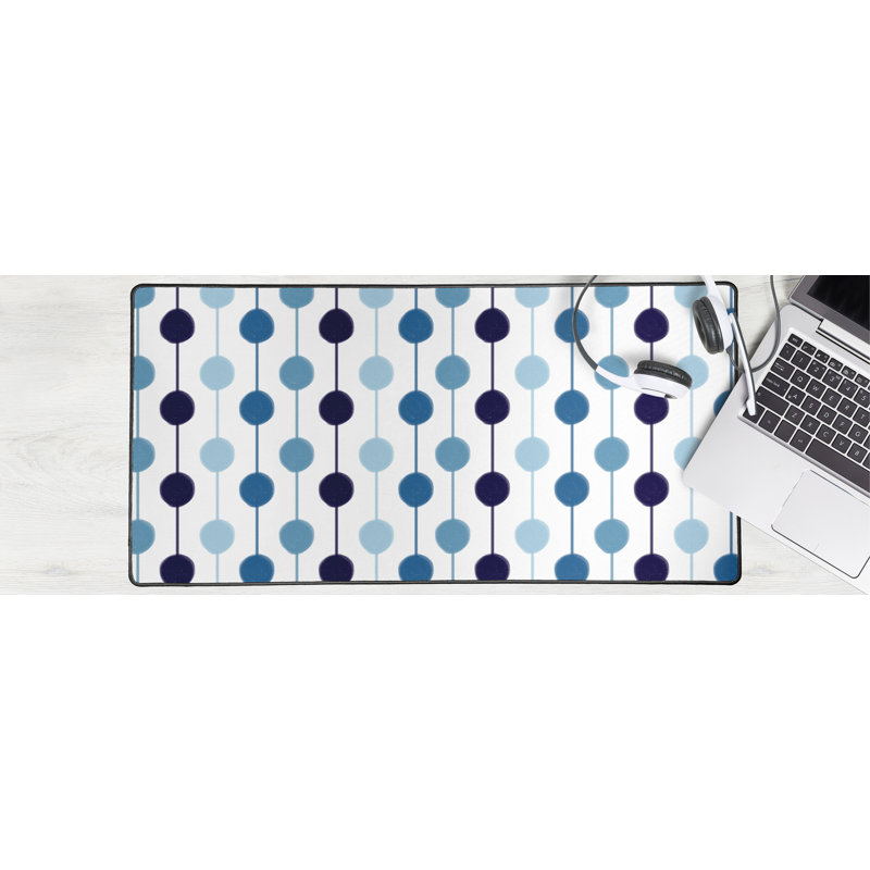 Coussin de bureau Lavern, Bleu