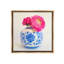 "Cadre fleuri et vase flottant rose" sur-605138003-605138004