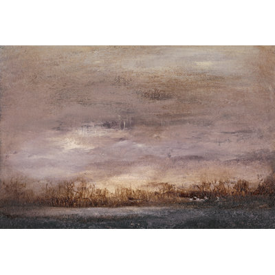 Horizon At Nightfall II by Sharon Gordon - Wrapped Canvas Print