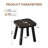 Solid Wood Stool Foot stool,Small Square Wooden Ottoman,Plant Stand, Wood Accent Stool-1746360357