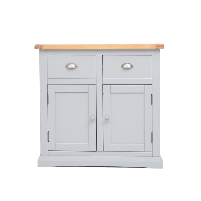 2+2 Sideboard, Grey/Silver