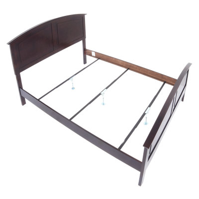 Système de support pour base de lit en bois Carrie