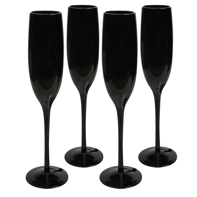 Jayma 6oz. Flute Set, Midnight Black