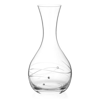Swarovski Crystals Spiral Hand Cut 1.2L Carafe