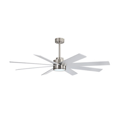 Ladanna 8-Blade Integrated LED Ceiling Fan