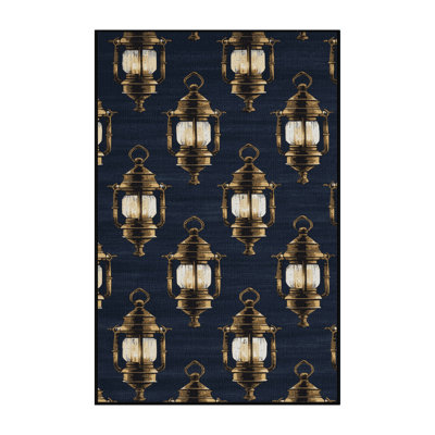  Tapis nautique avec lanternes lavables