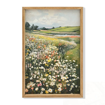 Reproduction d'art encadrée sur toile