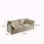 Canapé moderne, canapé modulaire à assise très profonde 3 pièces pour salon, canapé surdimensionné, canapé 3 places, causeuse et canapé-lit simple-502177890