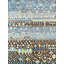 Tapis décoratif moderne à motif bleu traditionnel Barcelona Collection Barcelona-1870896885