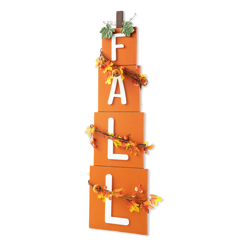 Wood Thanksgiving Decoration