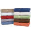Ensemble de serviettes 18 pièces Lavish Home - Accessoires de salle de bain en coton avec 6 serviettes de bain, 6 serviettes à main et 6 débarbouillettes - Serviettes lavables à la machine-93234782