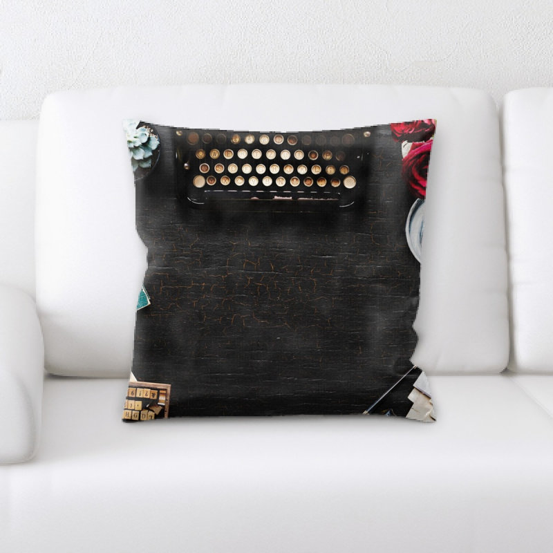 Microsuede Reversible Throw Pillow