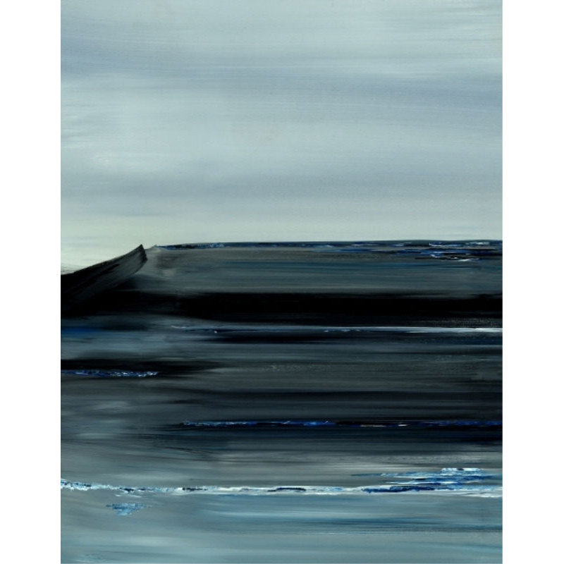 Playing The Bluez Print by Janice Aron, Outdoor, 51" H x 40" W x 1.5" D