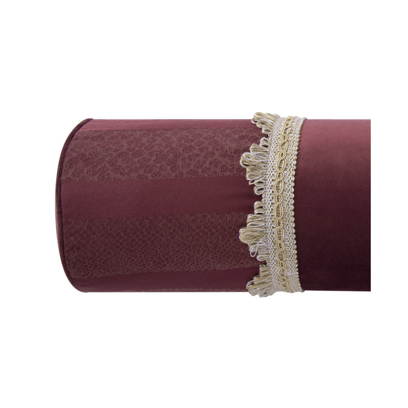 Emmaline Appliqued Neckroll Pillow