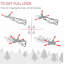 Arbre de Noël artificiel pin non illuminé enneigé avec branches réalistes