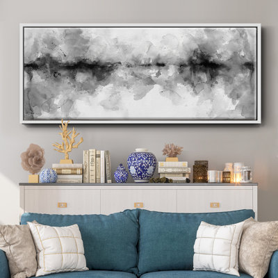 Island Mist- Framed Canvas