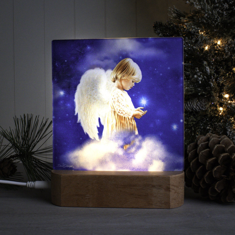 Angel Star Night Light