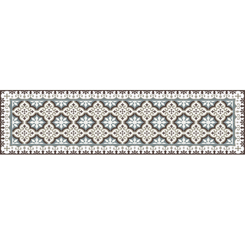 Maia Vinyl Area Rug, Runner 66 x 250cm