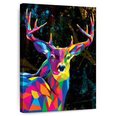 Buck de couleur géométrique Brampt