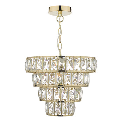 Dorr 1 - Light Gold Pendant