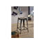 Factory Counter Stool with Metal Frame