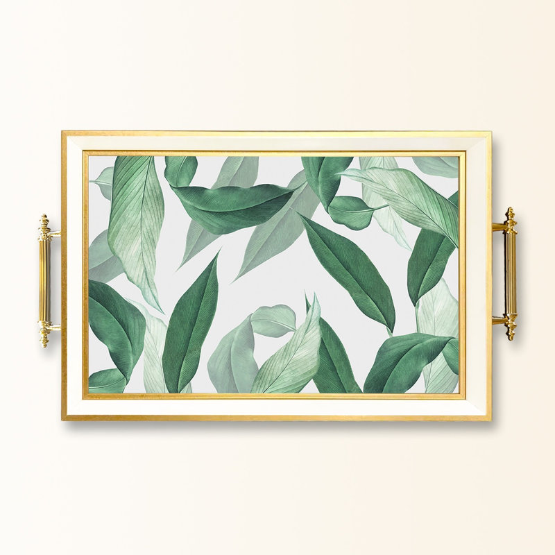 Élégant plateau en verre de 19,7 po x 11,4 po x 1,4 po | Fabrication 100% verre durable | Facile à nettoyer avec un chiffon humide | Idéal pour le service, la présentation décorative et l'organisation | Ajout élégant à la décoration intérieure