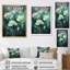Carnation - émeraude verte, impression sur toile-440059965-440059964