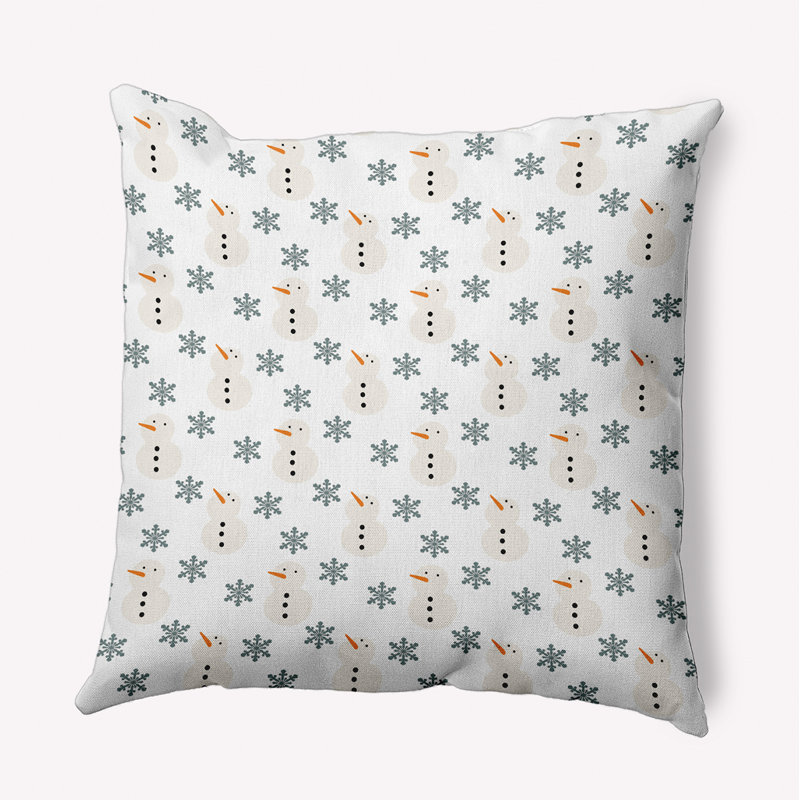 Reversible Throw Pillow, Square, 16" x 16"