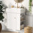 Modern Floating Bathroom Vanity With Ceramic Basin