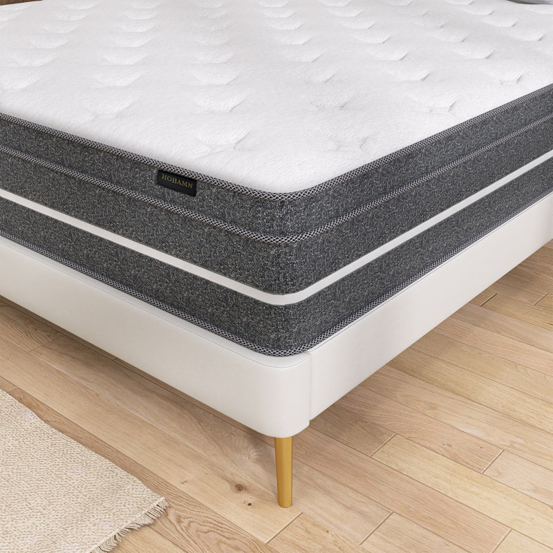 Alwyn Nietos Medium Euro Top Hybrid Mattress, Full, 12"