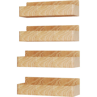 4Pcs Magnetic Spice Rack for Refrigerator, Kitchen Organizer and Storage Shelf
